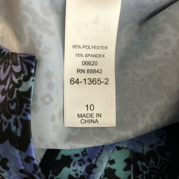 Swimsuits For‎ All Swim Tee Top Cover Up Multicolor - Picture 7 of 8